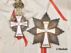Denmark, Kingdom. An Order of Dannebrog, Grand Cross Set, c.1960