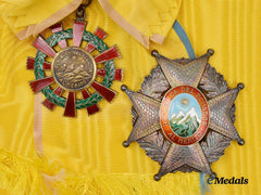 Ecuador, Republic. A National Order of Merit, Grand Cross Set