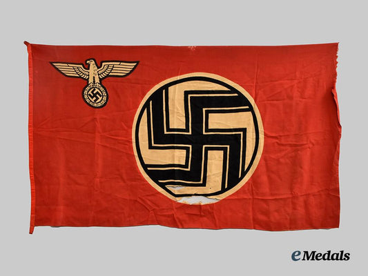 germany,_third_reich._a_state_service_flag,_dutch-_made_example_retrieved_by_a_canadian_serviceman___m_n_c6996