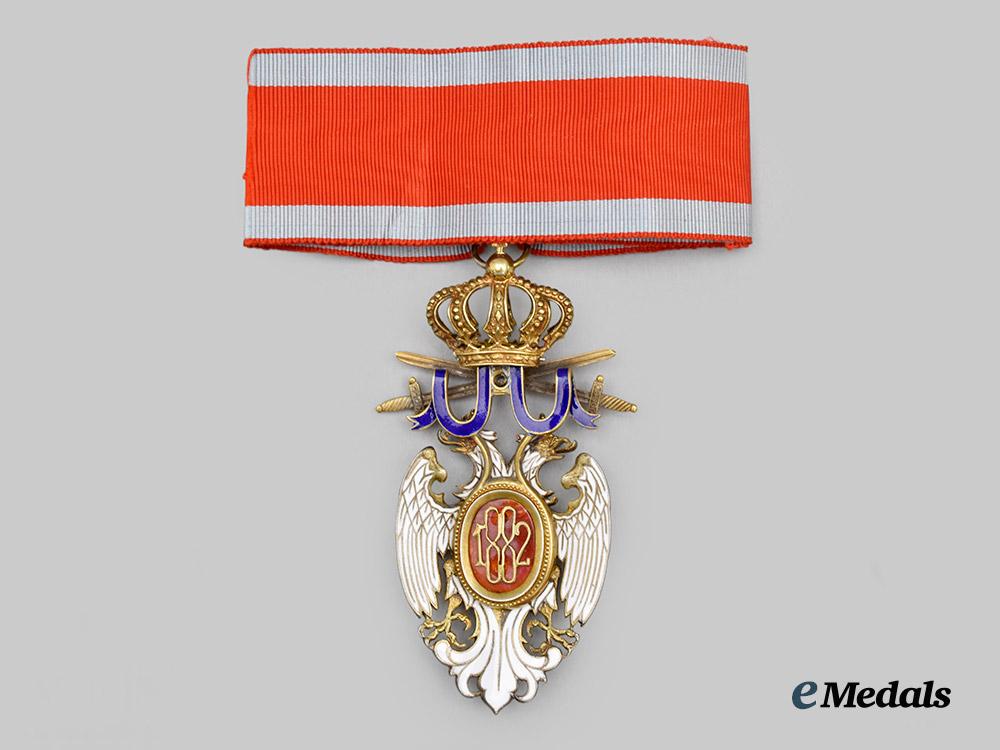 serbia,_kingdom._an_order_of_the_white_eagle_with_swords,_i_i_i._class_commander,_by_arthus_bertrand,_c.1917___m_n_c7027