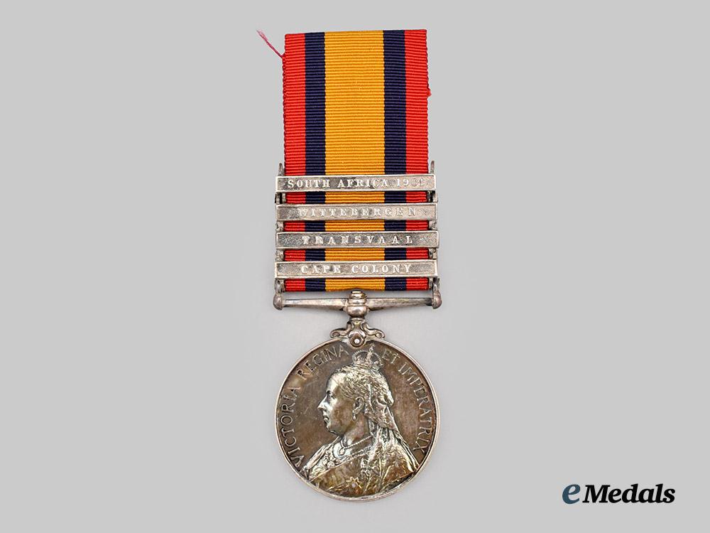 united_kingdom._a_queen’s_south_africa_medal_to_pte._dyer,_manchester_regiment___m_n_c7185