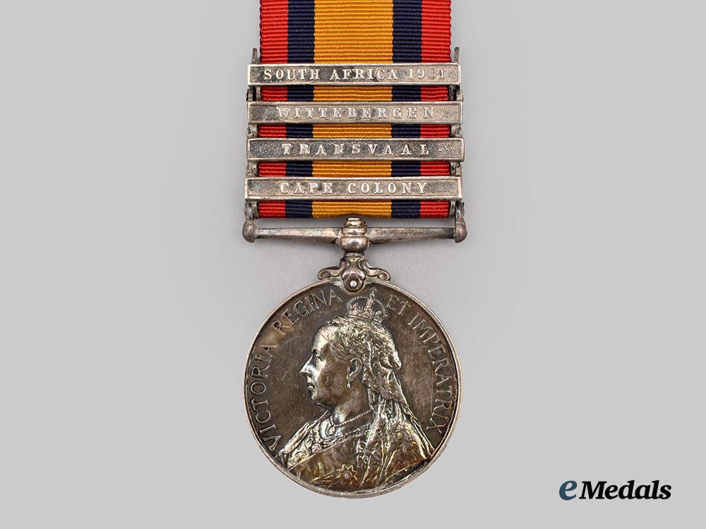 united_kingdom._a_queen’s_south_africa_medal_to_pte._dyer,_manchester_regiment___m_n_c7187