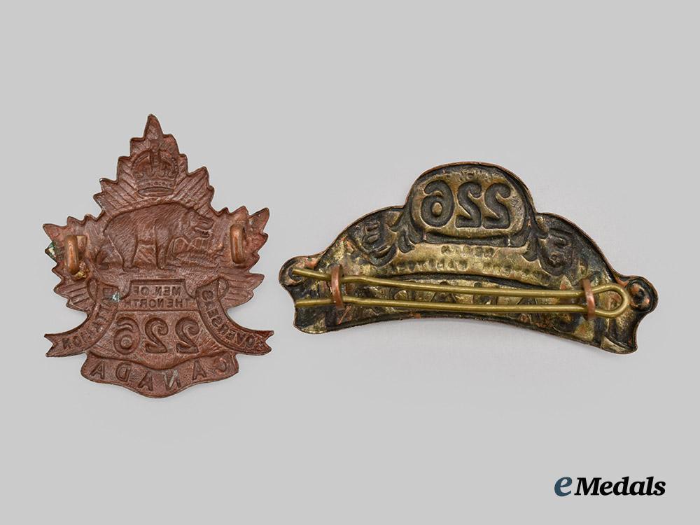 canada,_c_e_f._a226th_infantry“_men_of_the_north”_cap_badge_and_collar_tab___m_n_c7211