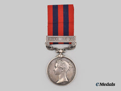 United Kingdom. An Indian General Service Medal 1854-1895, to Private J.H. Knights, 2nd Battalion, Norfolk Regiment