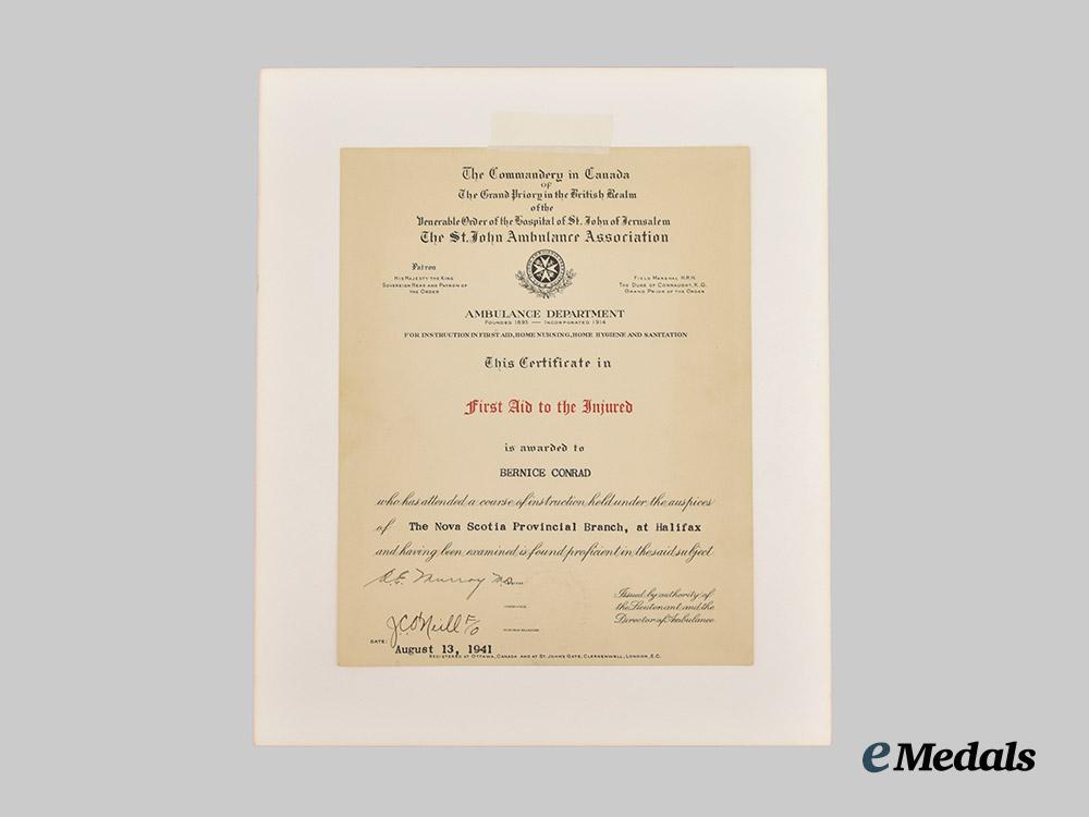 canada,_commonwealth._a_lot_of_st._john_ambulance_awards_and_documents_to_e._bernice_price,_hamilton,_ontario_superintendent___m_n_c7382