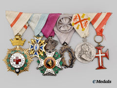 Spain, Kingdom. An International Medal Bar, c.1915