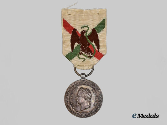france,_second_empire._a_commemorative_medal_of_the_mexico_expedition___m_n_c7454