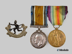 Canada, CEF. A Medal Pair to Lieutenant O.E. Bryan, 52nd Infantry