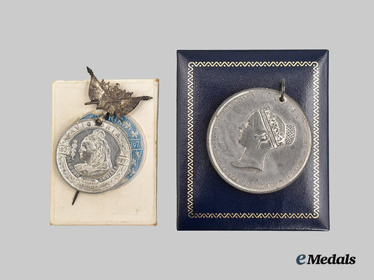 united_kingdom._a_pair_of_queen_victoria_commemorative_awards(_coronation_and1897_jubilee)___m_n_c7583