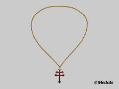 Spain, Kingdom. A Patriarchal Cross of the Noble Capitulars of Spain of the Holy Sepulcher