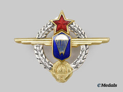 Yugoslavia, Socialist Federal Republic. A Paratrooper Instructor Badge