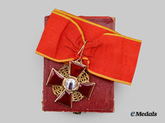 Russia, Imperial. An Order of St. Anne, II Class in Gold, by Eduard, c.1900