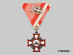 Austria, Imperial. A Military Merit Cross, III Class Cross with War Decoration and II Class Small Decoration, c.1915