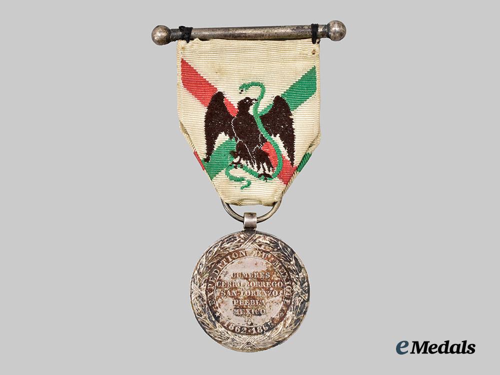 france,_second_empire._a_commemorative_medal_of_the_mexican_expedition,_by_albert_désiré_barre___m_n_c7685