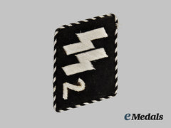 Germany, SS. An SS-Verfügungstruppe Standarte 2 Germania EM/NCO’s Collar Tab