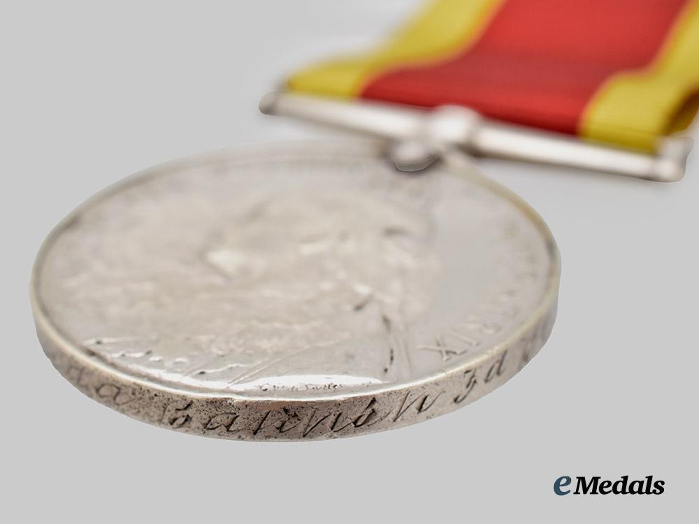 united_kingdom._a_china_war_medal_to_brusty_khuda_bannon,3rd_bombay_light_cavalry___m_n_c7854