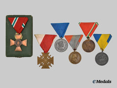 Hungary, Kingdom. A Lot of Medals and Decorations