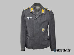 Germany, Luftwaffe. A Paratrooper Lieutenant Service Uniform Tunic