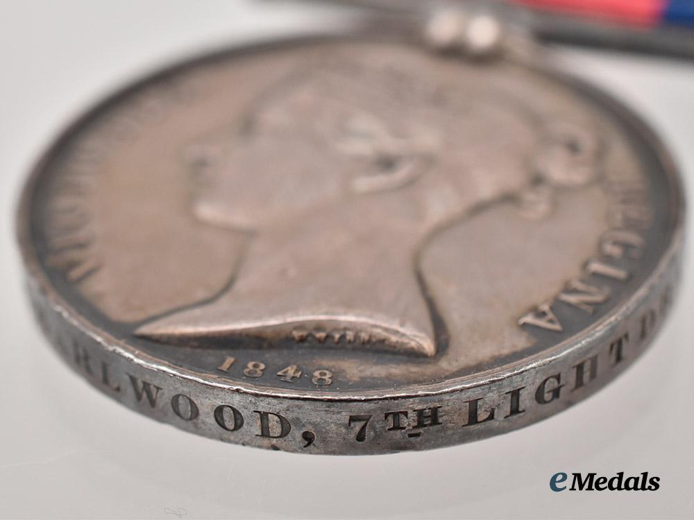 united_kingdom._a_waterloo_and_general_military_service_medal_to_george_charlwood,7th_regt_hussars___m_n_c8245