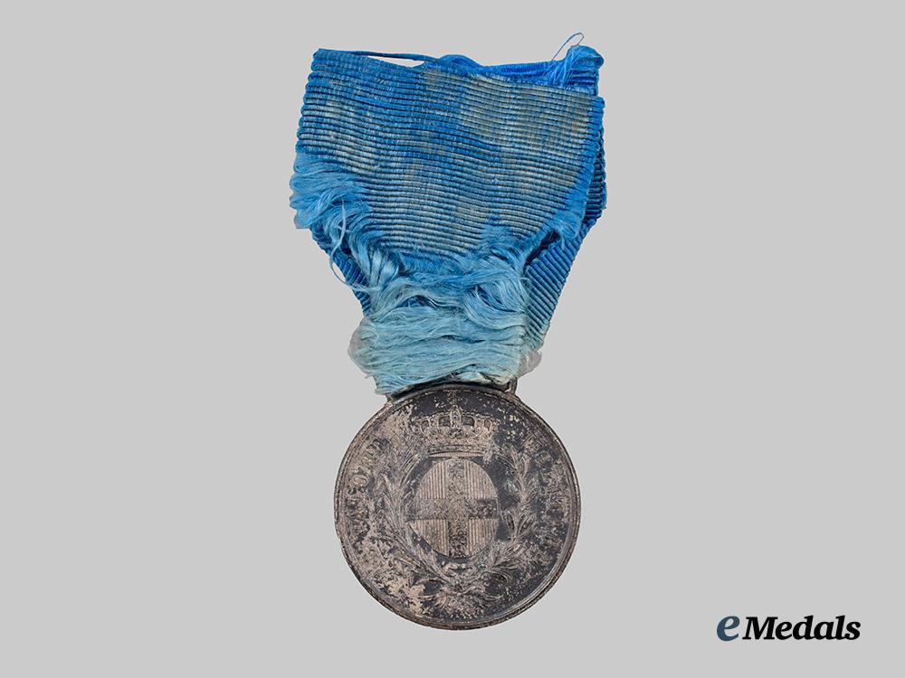 italy,_kingdom._an1859_al_valore_militare_medal_to_nicoleau_sergent,85e_ligne___m_n_c8329