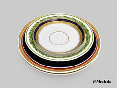 Germany, Imperial. A Mixed Lot of Patriotic Saucers