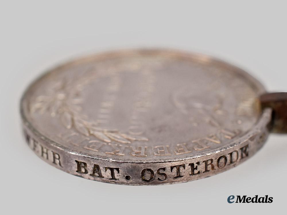 hannover,_kingdom._a_waterloo_medal_to_soldat_andreas_luthin,_landwehr_battalion_osterode,1815___m_n_c8355