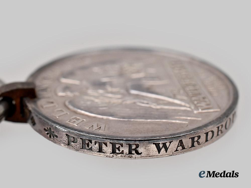 united_kingdom._a_waterloo_medal_to_private_peter_wardrop,1st_battalion,79th_regiment,_severely_wounded_at_waterloo___m_n_c8378