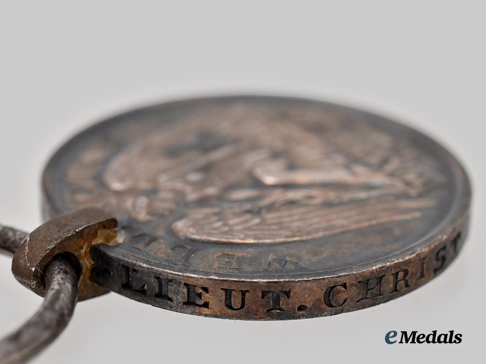 united_kingdom._a_waterloo_medal_to_lieutenant_christopher_busteed,2nd_battalion,69th_regiment_of_foot,_wounded_at_waterloo___m_n_c8403