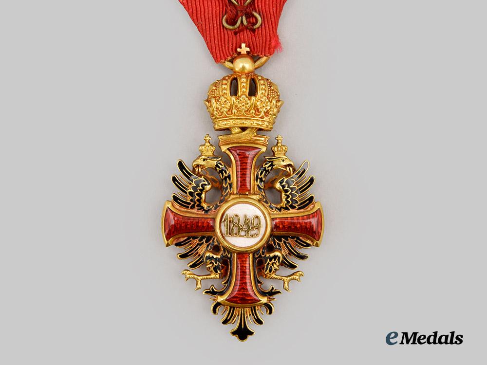 austria,_imperial._an_order_of_franz_joseph,_knight’s_cross_with_case_by_v._mayer’s_söhne,_to_the_von_kussevich_family___m_n_c8404