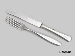Germany, SS. A Pair of Mess Hall Cutlery