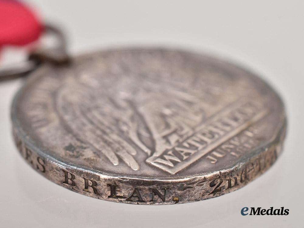 united_kingdom._a_waterloo_medal_to_private_james_brian,2nd_battalion,73rd_highland_regiment___m_n_c8424