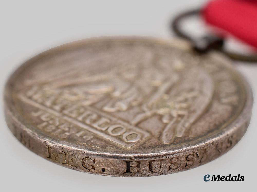 united_kingdom._a_waterloo_medal_to_private_ernst_luttermann,1st_regiment_hussars,_king’s_german_legion___m_n_c8435