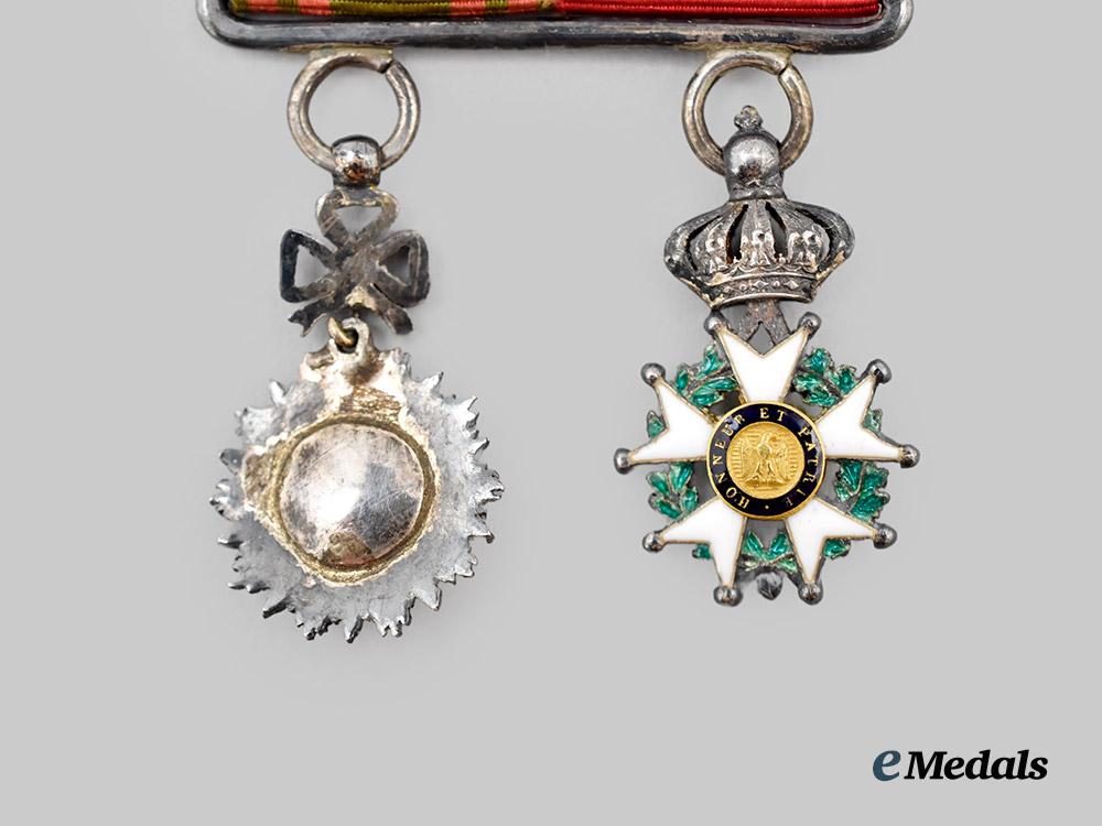france,_third_republic._a_legion_of_honour_and_order_of_glory_miniature_bar,_c.1900___m_n_c8436