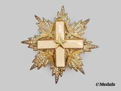 Italy, Republic. An Order of Merit, Grand Cross Breast Star by Johnson