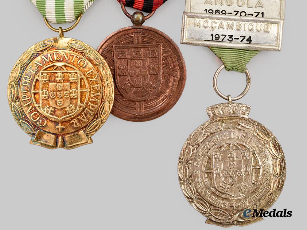 portugal,_kingdom._a_medalbar_for_exemplary_conduct,_c.1970___m_n_c8470