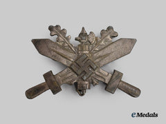 Italy, Kingdom. An Honour Badge of Italian Personnel Training in Germany, Silver Grade