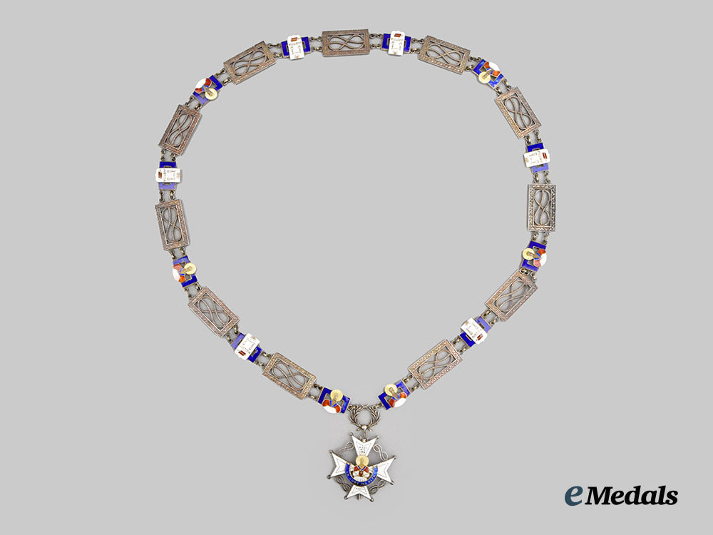 spain,_fascist_state._an_order_of_saint_raymond_of_peñafort,_collar_chain,_c.1955___m_n_c8491