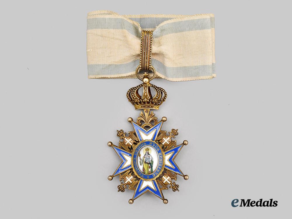 serbia,_kingdom._an_order_of_st._sava,_commander_by_huguenin,_in_case___m_n_c8573