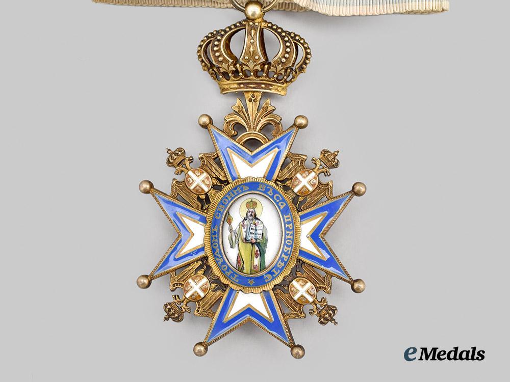 serbia,_kingdom._an_order_of_st._sava,_commander_by_huguenin,_in_case___m_n_c8574