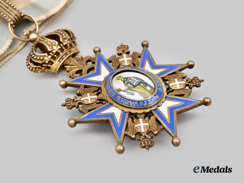 serbia,_kingdom._an_order_of_st._sava,_commander_by_huguenin,_in_case___m_n_c8575