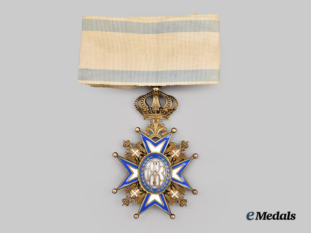 serbia,_kingdom._an_order_of_st._sava,_commander_by_huguenin,_in_case___m_n_c8576