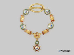 Spain, Kingdom. An Order of Isabella the Catholic, Miniature Collar