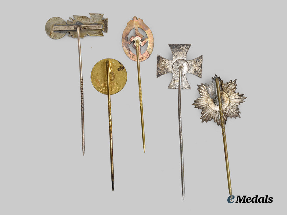 germany,_imperial;_germany,_third_reich._a_mixed_lot_of_stick_pins___m_n_c8683