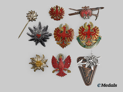 germany,_third_reich._a_mixed_lot_of_gebirgsjäger_and_tyrol_marksmanship_badges___m_n_c8688
