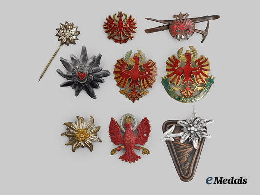 germany,_third_reich._a_mixed_lot_of_gebirgsjäger_and_tyrol_marksmanship_badges___m_n_c8688