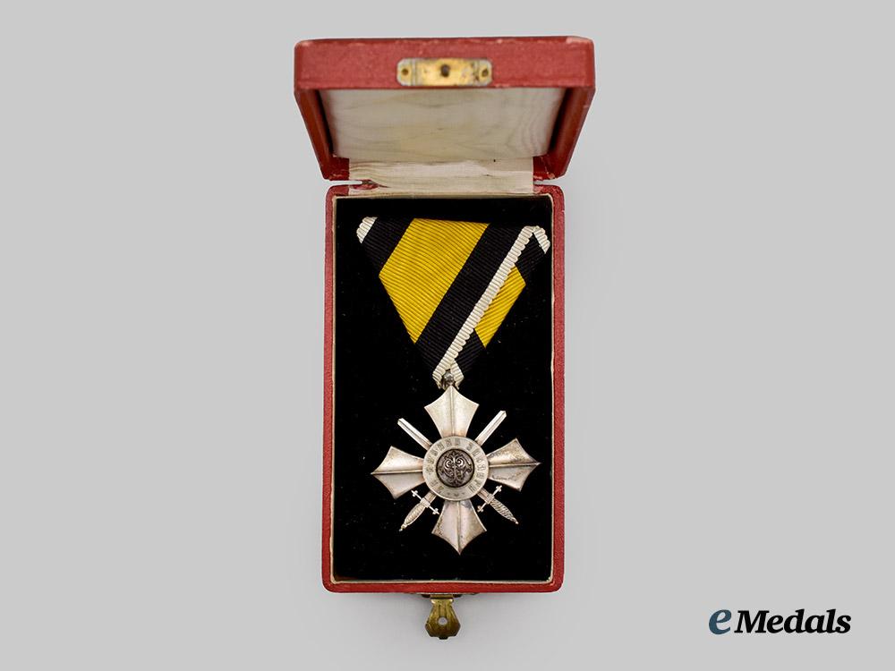 bulgaria,_kingdom._an_order_of_military_merit,_v_i_class_cross_in_case___m_n_c8730