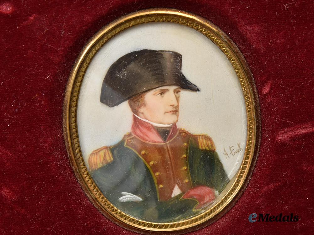 france,_kingdom._framed_miniature_portraits_of_napoleon_and_marie_louise___m_n_c8796