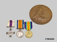 Canada, CEF. A Casualty Military Cross Group For 1916 Action