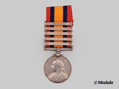 Canada, Dominion. A Queen South Africa Medal To Canadian Trooper Upton