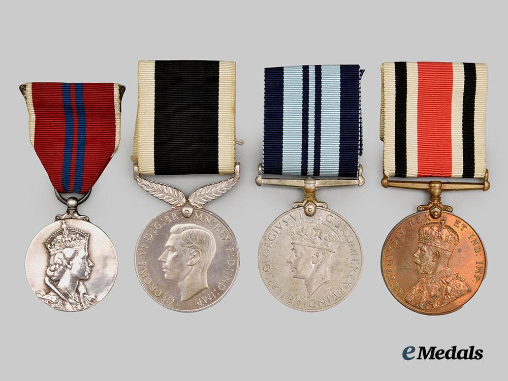 united_kingdom._a_lot_of_four_medals_and_awards(_india_service/_special_constabulary/_elizabeth_i_i_coronation/_new_zealand_service)___m_n_c8865